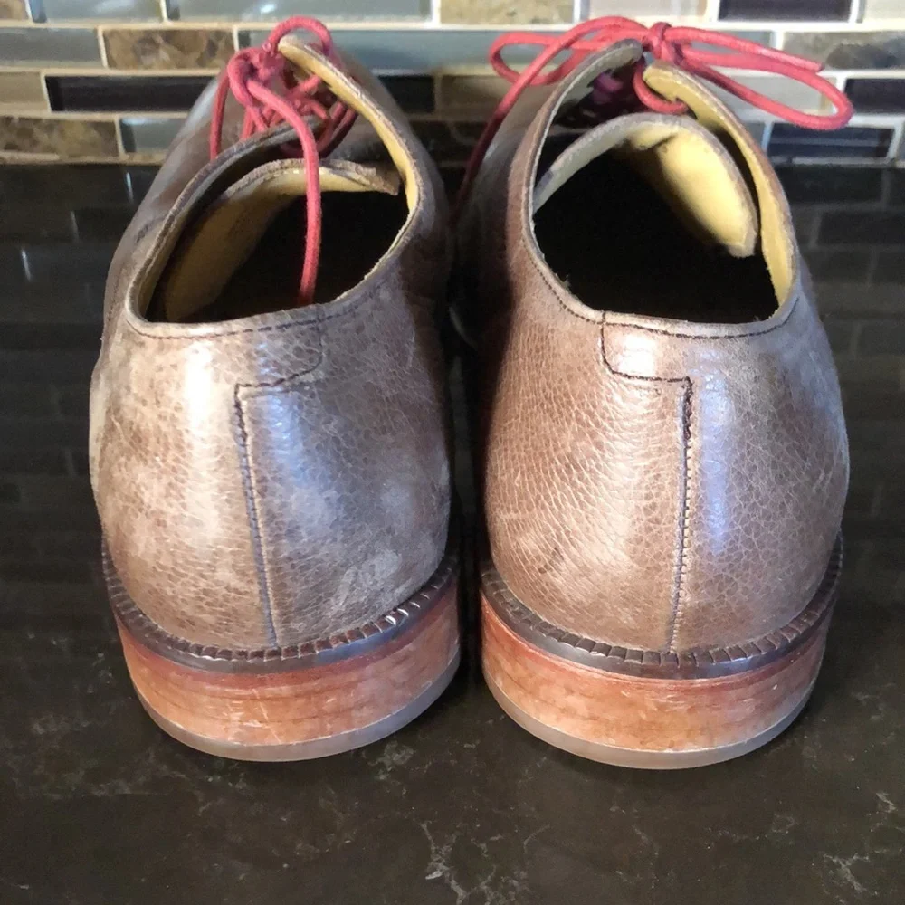 Cole Haan mens lace up loafers leather casual‎ dress shoes